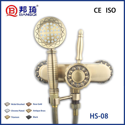 Buen precio HS-08 Cabeza de ducha simple de latón en línea