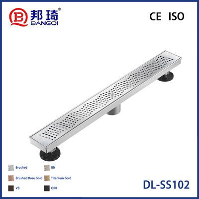 Buen precio DL-SS102 Desagüe de suelo de acero inoxidable estadounidense en línea