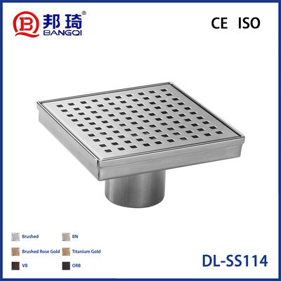 Buen precio DL-SS114 Desagüe de suelo de acero inoxidable estadounidense en línea