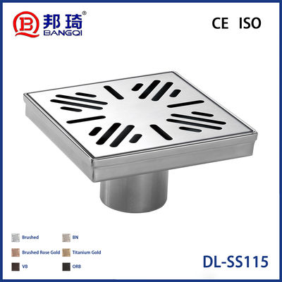 Buen precio DL-SS115 Desagüe de suelo de acero inoxidable estadounidense en línea