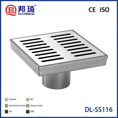 Buen precio DL-SS116 Desagüe de suelo de acero inoxidable estadounidense en línea