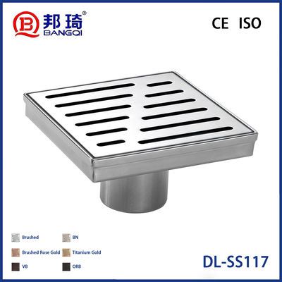 Buen precio DL-SS117 Desagüe de suelo de acero inoxidable estadounidense en línea