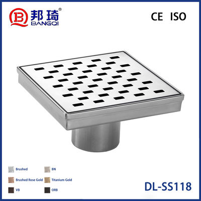 Buen precio DL-SS118 Desagüe de suelo de acero inoxidable estadounidense en línea