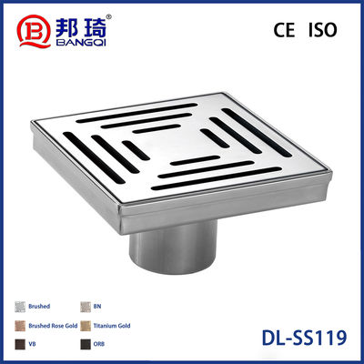 Buen precio DL-SS119 Desagüe de suelo de acero inoxidable estadounidense en línea