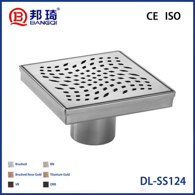 Buen precio DL-SS124 Desagüe de suelo de acero inoxidable estadounidense en línea