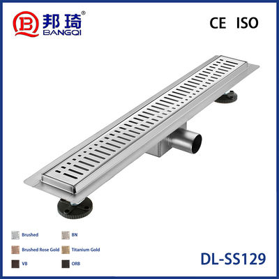 Buen precio DL-SS129 Alcantarillado de suelo de acero inoxidable europeo en línea