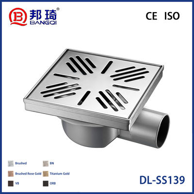 Buen precio DL-SS139 Alcantarillado de suelo de acero inoxidable europeo en línea