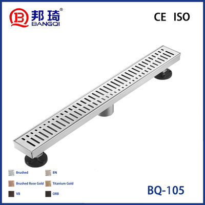 Buen precio BQ-105 Desagüe de suelo de acero inoxidable estadounidense en línea