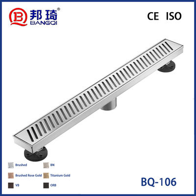 Buen precio BQ-106 Desagüe de suelo de acero inoxidable estadounidense en línea