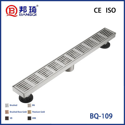 Buen precio BQ-109 Desagüe de suelo de acero inoxidable estadounidense en línea