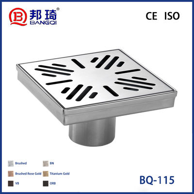 Buen precio BQ-115 Desagüe de suelo de acero inoxidable estadounidense en línea