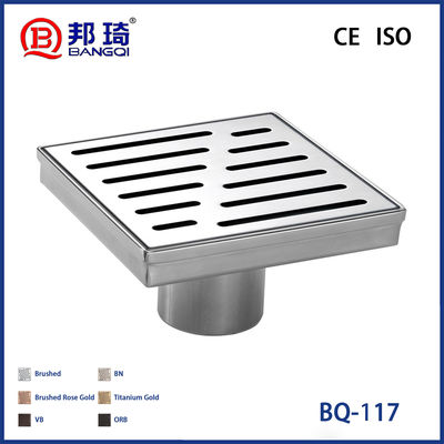 Buen precio BQ-117 Desagüe de suelo de acero inoxidable estadounidense en línea