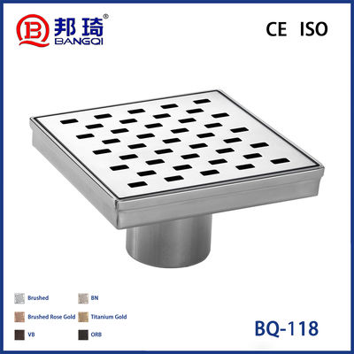 Buen precio BQ-118 Desagüe de suelo de acero inoxidable estadounidense en línea