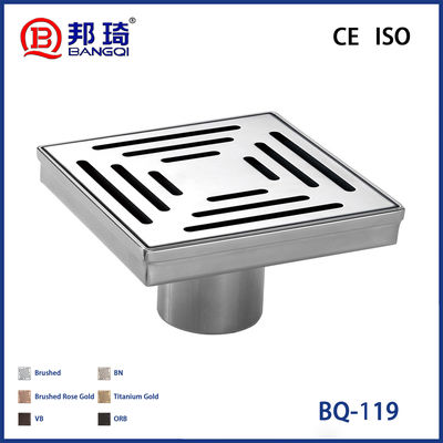Buen precio BQ-119 Desagüe de suelo de acero inoxidable estadounidense en línea