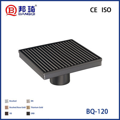 Buen precio BQ-120 Desagüe de suelo de acero inoxidable estadounidense en línea