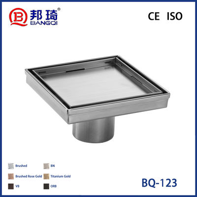 Buen precio BQ-123 Desagüe de piso de acero inoxidable americano en línea