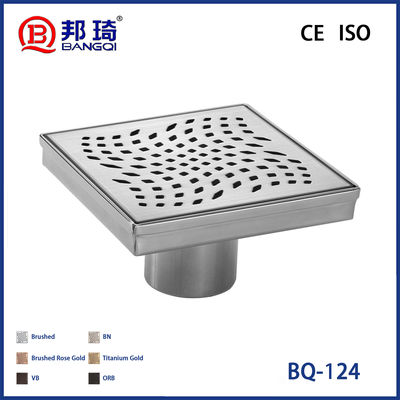 Buen precio BQ-124 Desagüe de suelo de acero inoxidable estadounidense en línea