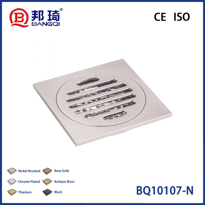 Buen precio BQ10107-N Brass Floor Drain en línea