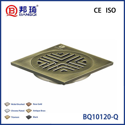 Buen precio BQ10120-Q Brass Floor Drain en línea
