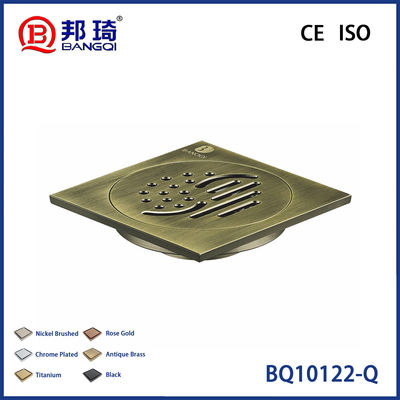 Buen precio BQ10122-Q Brass Floor Drain en línea